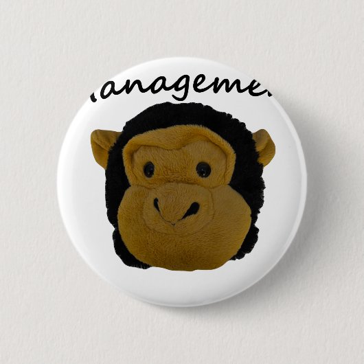 作業おもしろい用製品 缶バッジ (正面)