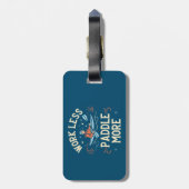 作業が少ないパドルよりカヤック ラゲッジタグ (裏面縦)