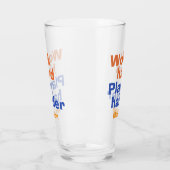 作業と遊名前をカスタムする タンブラーグラス (左)