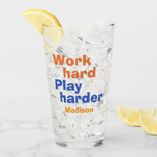 作業と遊名前をカスタムする タンブラーグラス