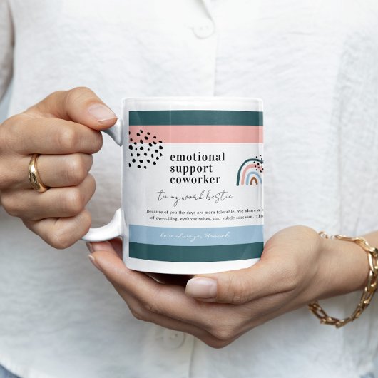 作業の完了 |引用文と写真の共同ギフト コーヒーマグカップ