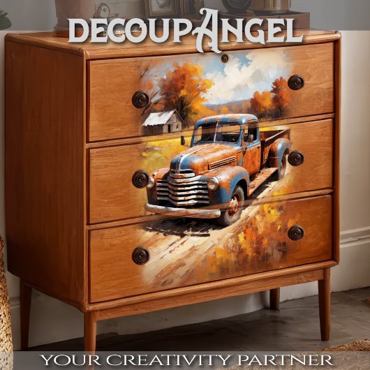 作業の終わりにバン – デコページ – 薄葉紙