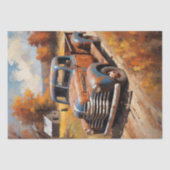 作業の終わりにバン – デコページ – 薄葉紙 (正面)