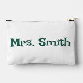 作業ひまわり祈プリントカットジッパーバッグ アクセサリーポーチ (裏面)