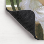 作業を中断Bouguerau、エンジェルポートレート マウスパッド (コーナー)