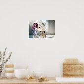 作業を開始する準備 ポスター (キッチン)