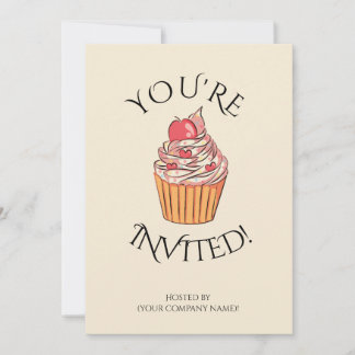 作業カラフルマイルストーンお祝い招待状 招待状