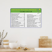 作業カロリー ポスター (キッチン)