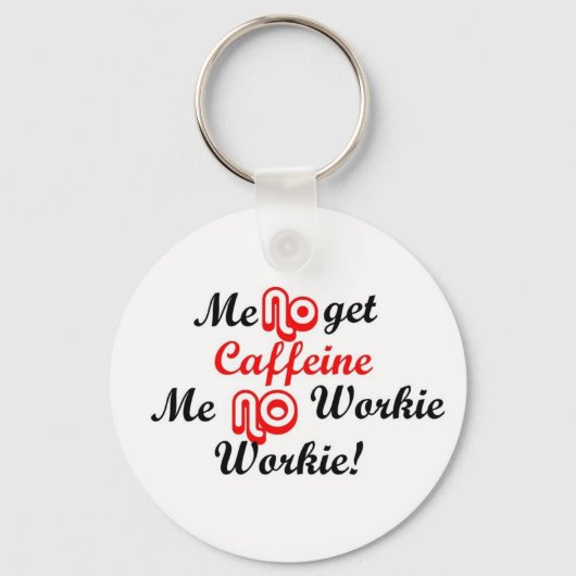 作業キーチェーンなし キーホルダー (正面)