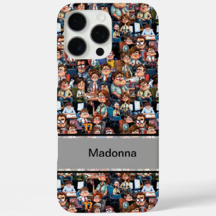 作業ストレス黒 iPhone 16 PRO MAXケース
