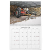 作業トラクタカレンダー カレンダー (2月 2026)