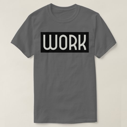 作業トレーニングフィットネス Tシャツ (デザイン正面)