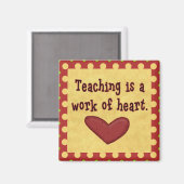 作業ハート先生 マグネット (正面/裏面)