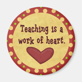 作業ハート先生 マグネット