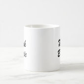 作業ベスティーおもしろい同僚タイポグラフィコーヒーマグ コーヒーマグカップ (中央)