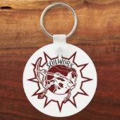 作業ボタン キーホルダー (正面)