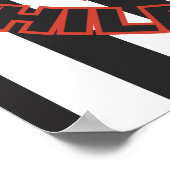 作業中に口笛を吹く ポスター (角)