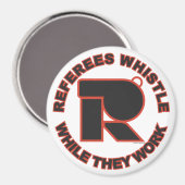 作業中に口笛を吹く マグネット (正面/裏面)