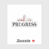 作業中のクールトレンディー シール (シート)