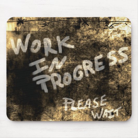 作業中のマウスパッド マウスパッド (正面)