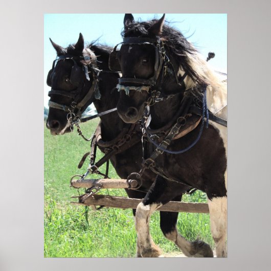 作業中の下書きの挿入 ポスター (正面)