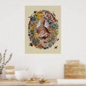 作業中の仲介カード ポスター (キッチン)