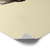 作業中の仲介カード ポスター (角)