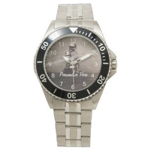 作業中の消防士 腕時計