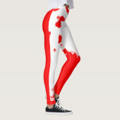 作業中の赤V2 レギンス (右)