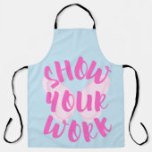 作業内容の表示 エプロン (正面)