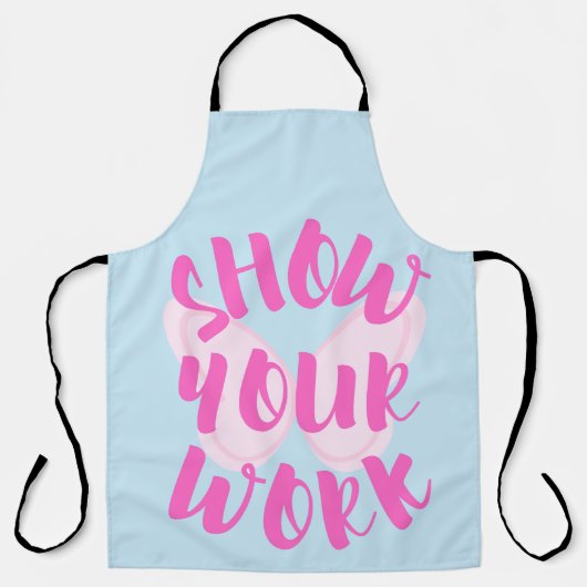 作業内容の表示 エプロン (正面)