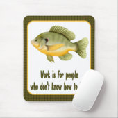 作業又は魚 マウスパッド (マウス)