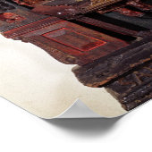 作業台で聖クリスピンを描く ポスター (角)