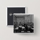 作業員の喫茶店 缶バッジ (正面&裏面)