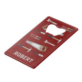 作業員用手工具  クレジットカード栓抜き (正面アングル)