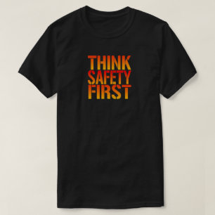 作業安全考え第一Tシャツ Tシャツ