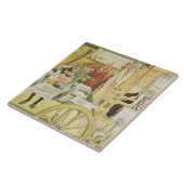 作業室、パブ。 「Lasst Licht Hinin」(`は受信しました タイル (側面)