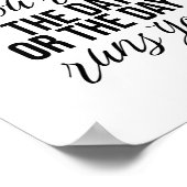 作業引用文(やる気を起こさせる作業引用文) ポスター (角)