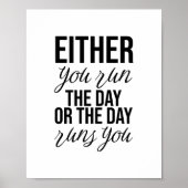 作業引用文(やる気を起こさせる作業引用文) ポスター (正面)