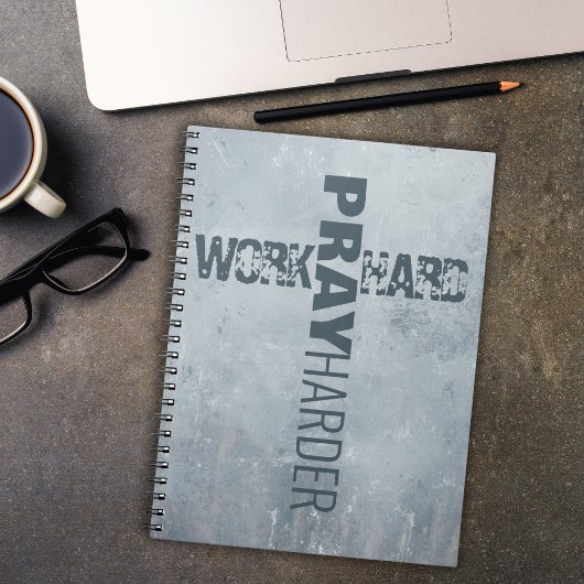 作業感動的懸命祈ハードクロスブルー ノートブック