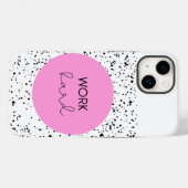 作業懸命のインスピレーション Case-Mate iPhoneケース (裏面 (横))