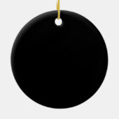 作業懸命または非作業Yesおもしろい- Work Li セラミックオーナメント (裏面)