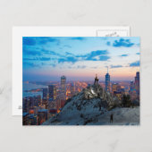 作業懸命ポストカードの成功 ポストカード (正面/裏面)