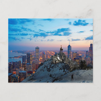 作業懸命ポストカードの成功 ポストカード