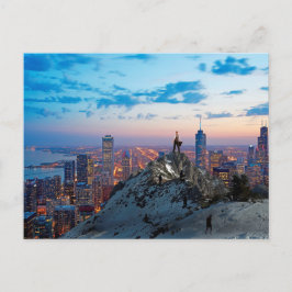 作業懸命ポストカードの成功 ポストカード