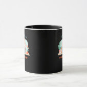 作業懸命又は非作業おもしろいミーム マグカップ (中央)