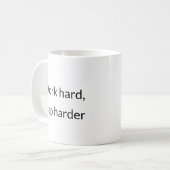 作業懸命昼寝ハードオフィス – Office Slacker Mug コーヒーマグカップ (正面左)