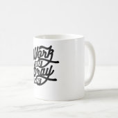 作業懸命祈懸命 コーヒーマグカップ (正面右)