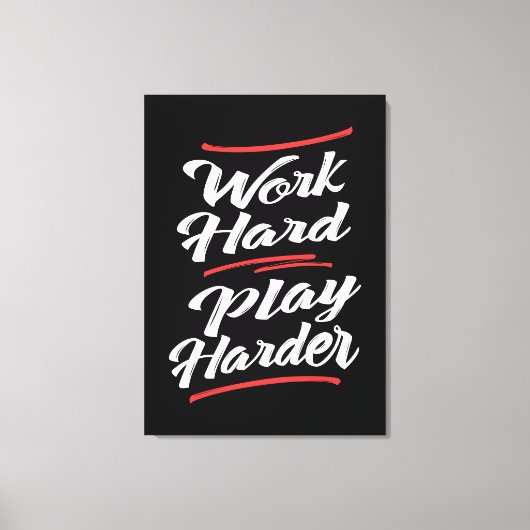 作業懸命遊の強化 キャンバスプリント (正面)