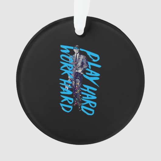 作業懸命遊ソ懸命クラシックミーム オーナメント (正面)